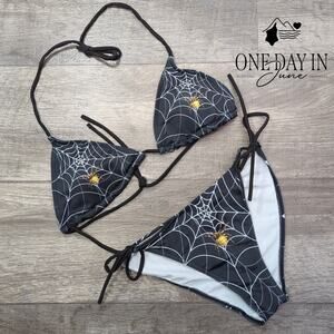 Charmleaks Adjustable Triangle Bikini Swimsuit Size M